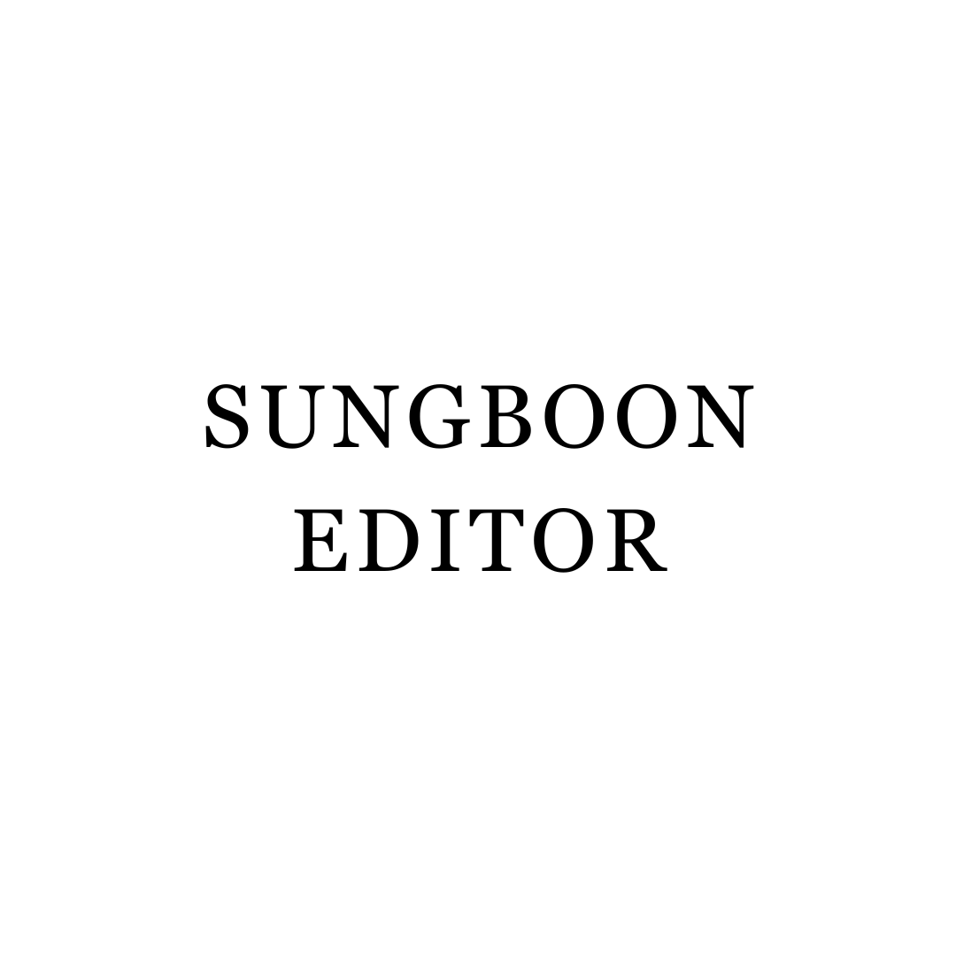 Sungboon editor