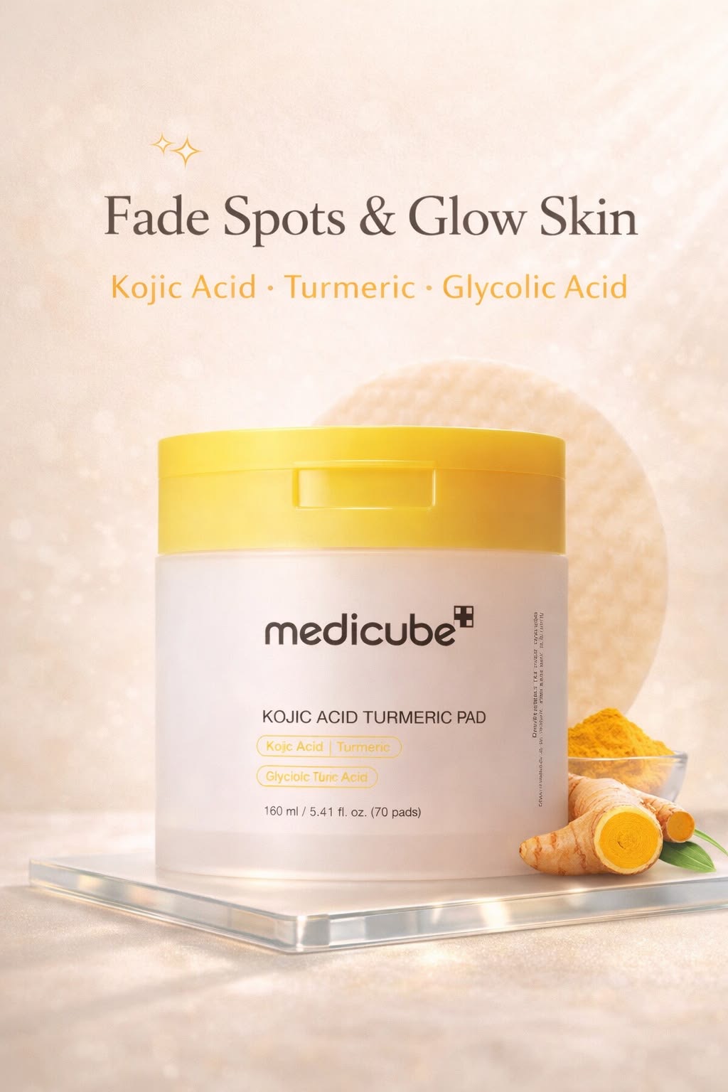 Medicube - Kojic Acid Turmeric Pad (70ea)